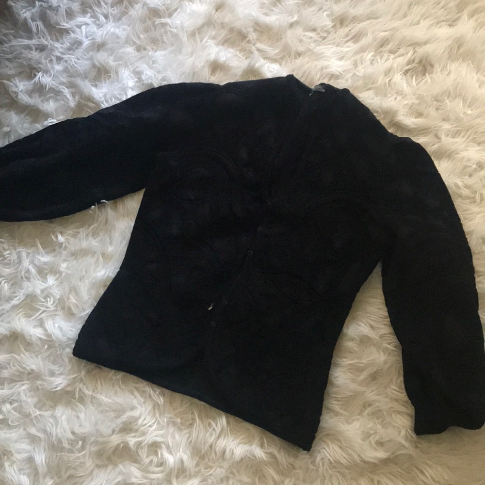 Alexander McQueen bell sleeve cardigan